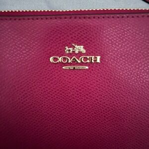 COACH small pebble leather crossbody